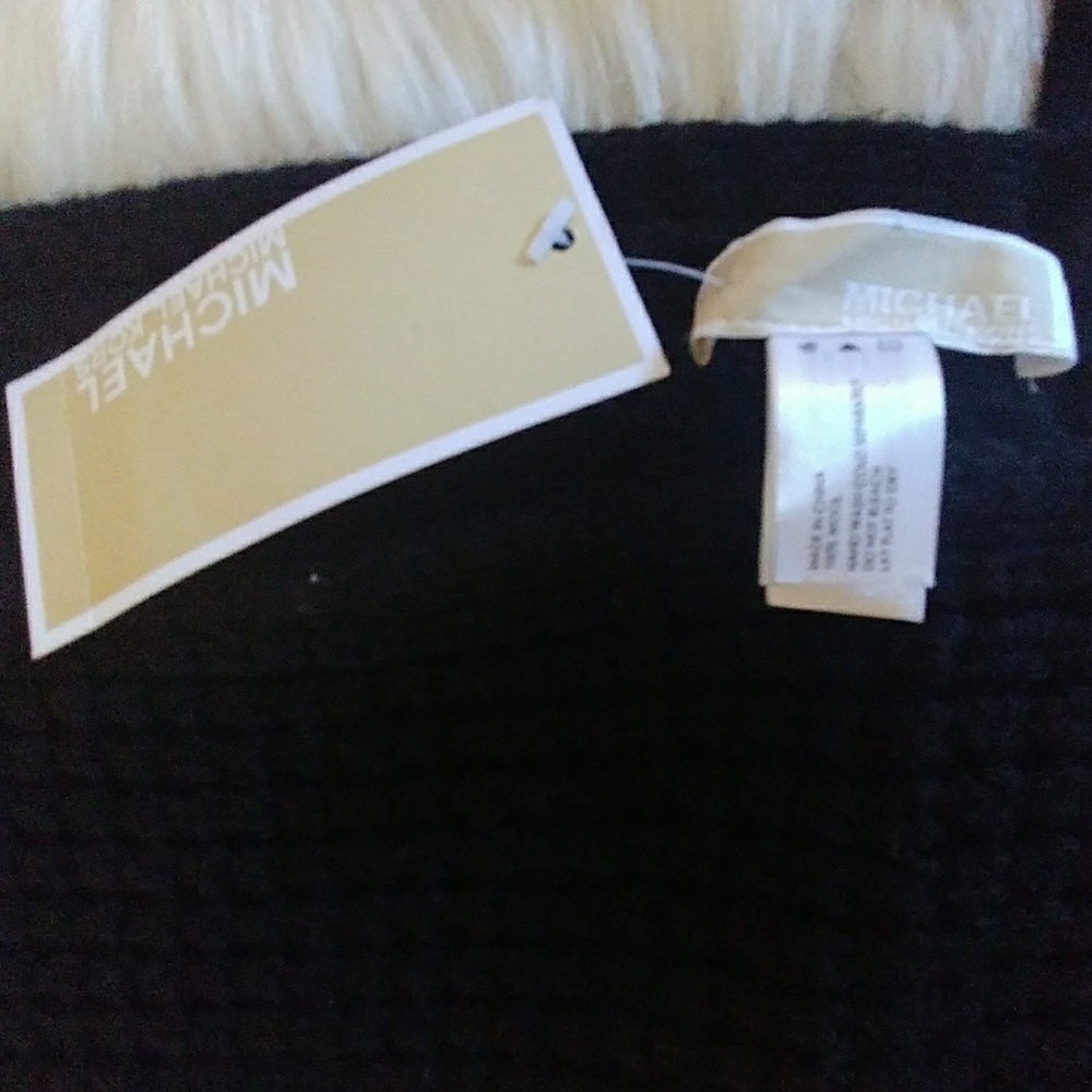 Michael Kors Black Shrug Infinity Scarf - Picture 5 of 5